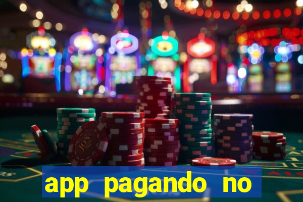 app pagando no cadastro via pix